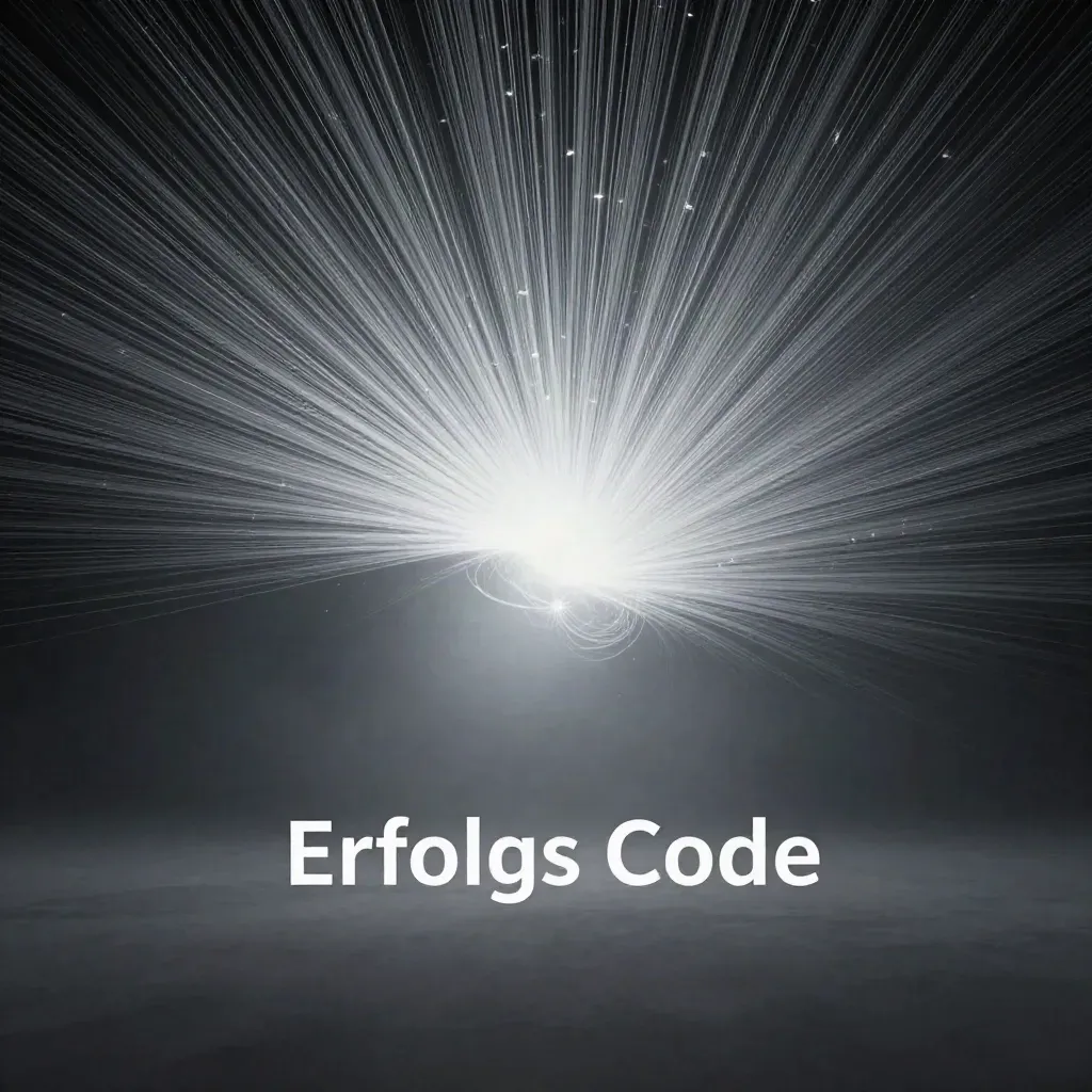 Silver light filaments bloom in dark graphite haze with drifting motes and open copy space.